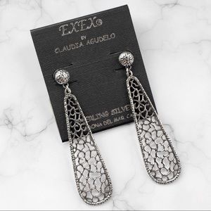 ExEx by Claudia Sterling Silver Earrings